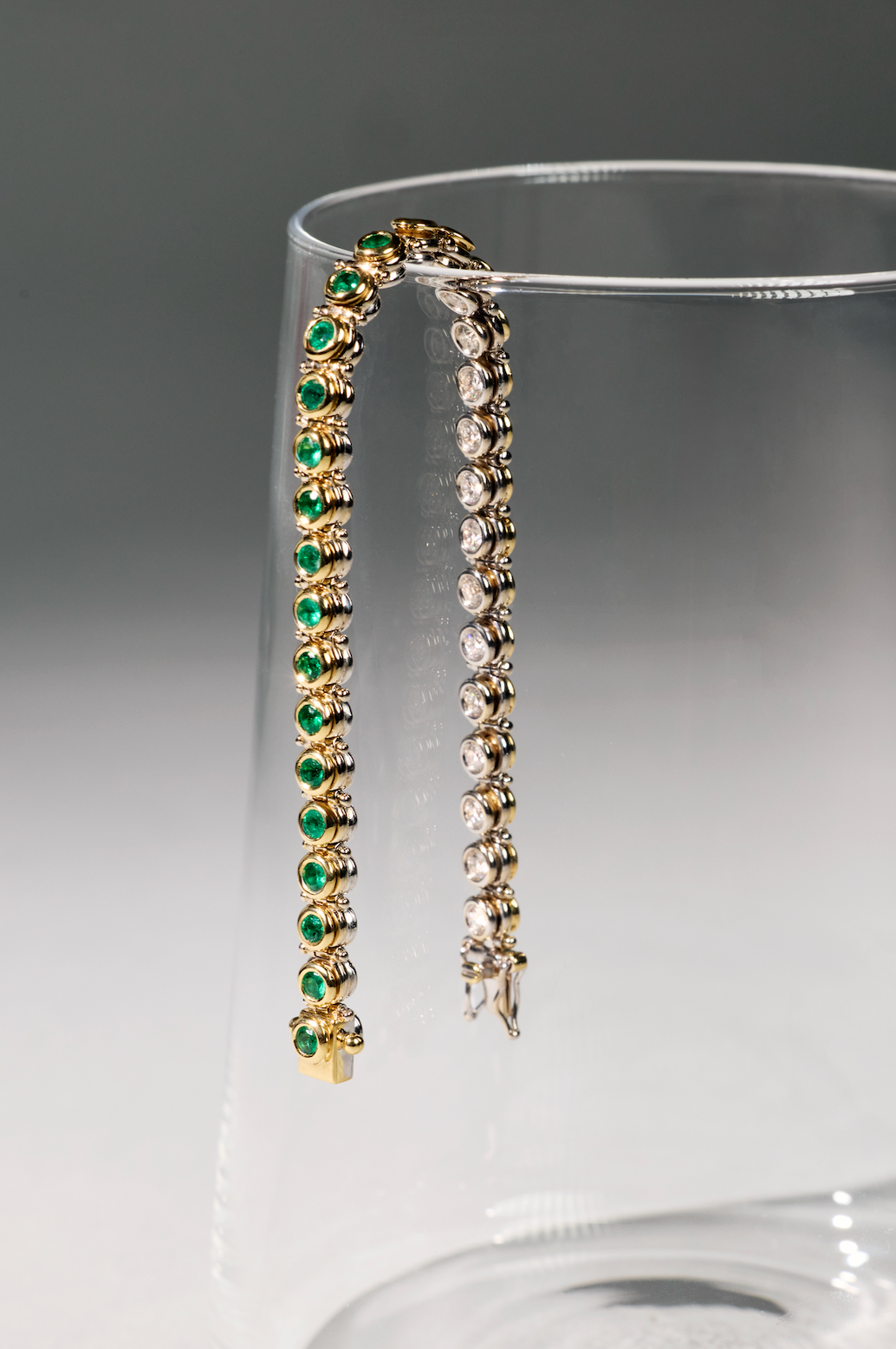 Dualité Réversible Emerald Bracelet