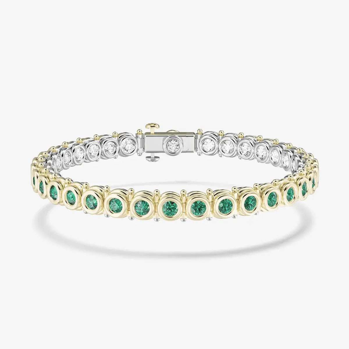 Dualité Réversible Emerald Bracelet