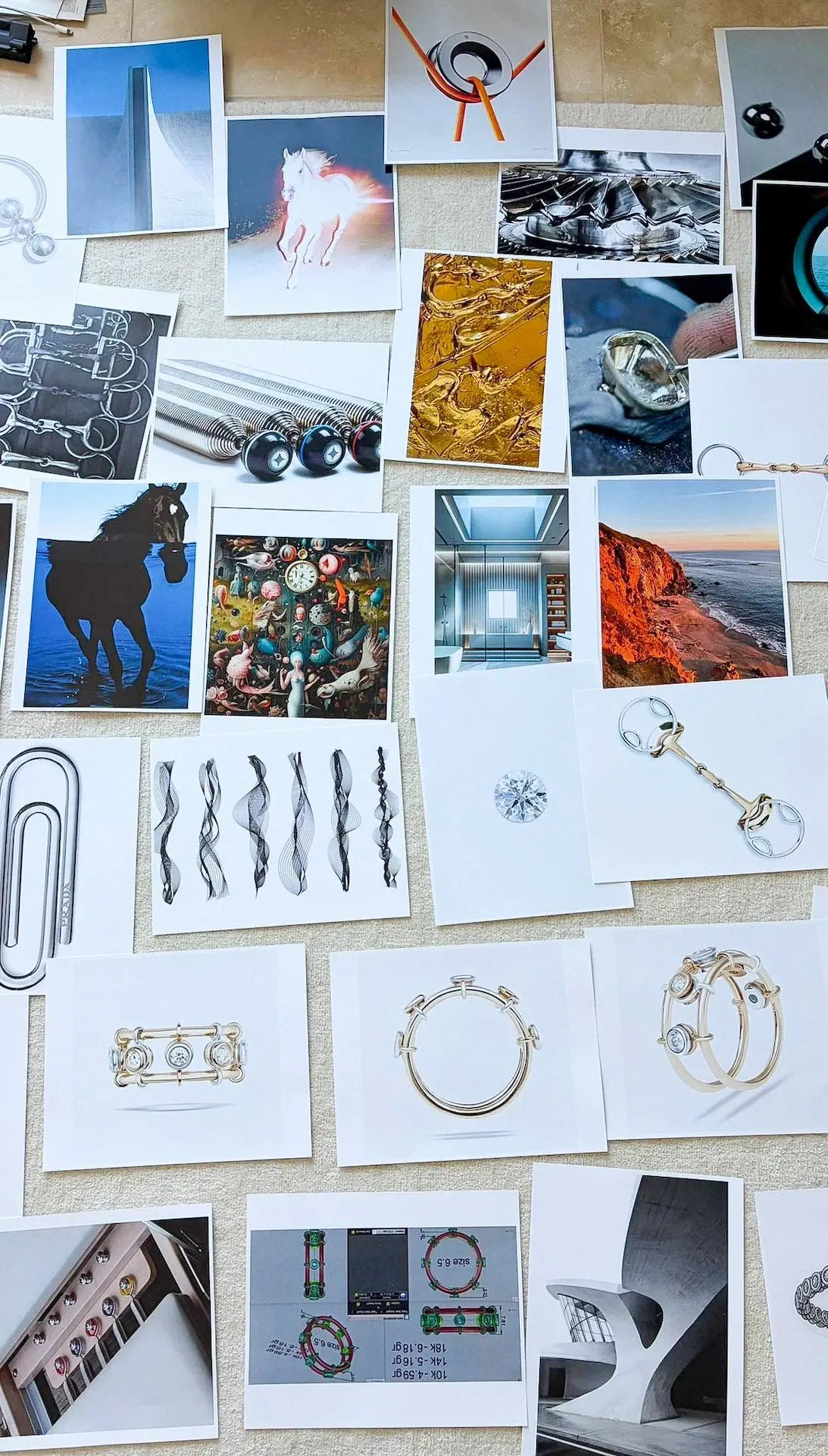 Describes the appearance of the image